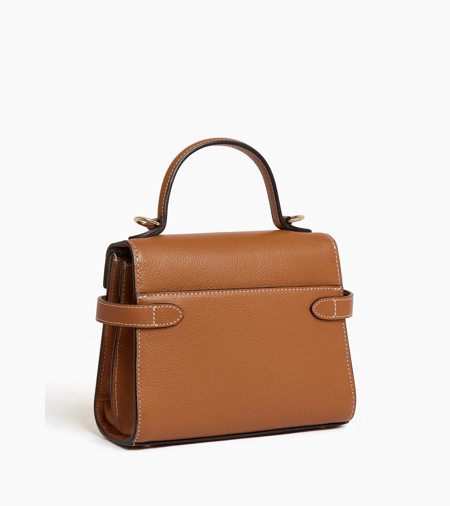 Le Tanneur Emilie Petit sac à main double rabat Marron Tan TEMI1006G05