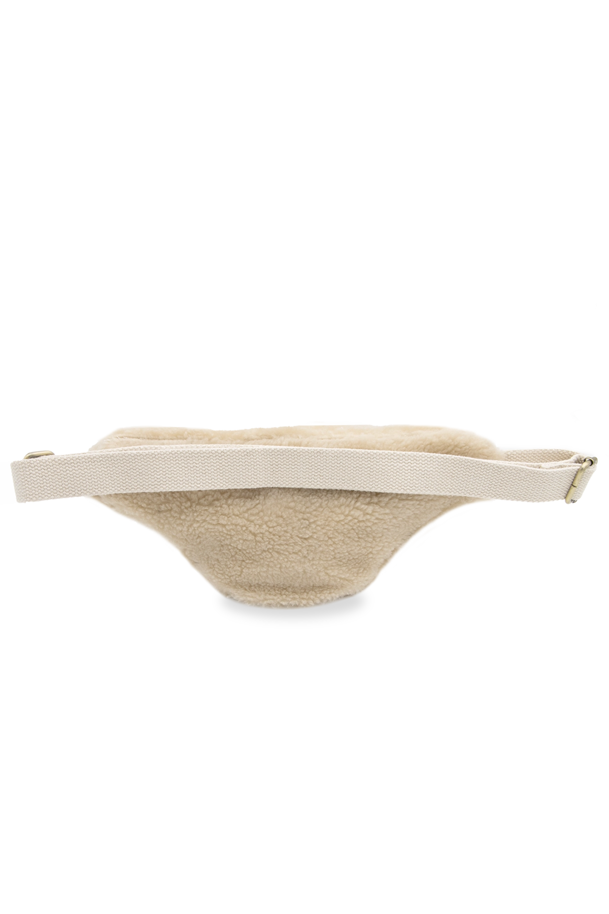 Hindbag Banane Olivia Fourrure Beige