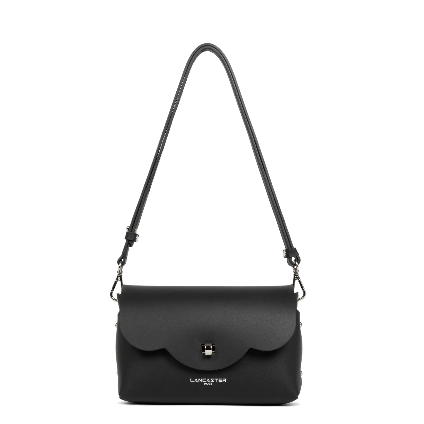 Lancaster Sac Trotteur City Flore 423-48 NOIR IN ROU