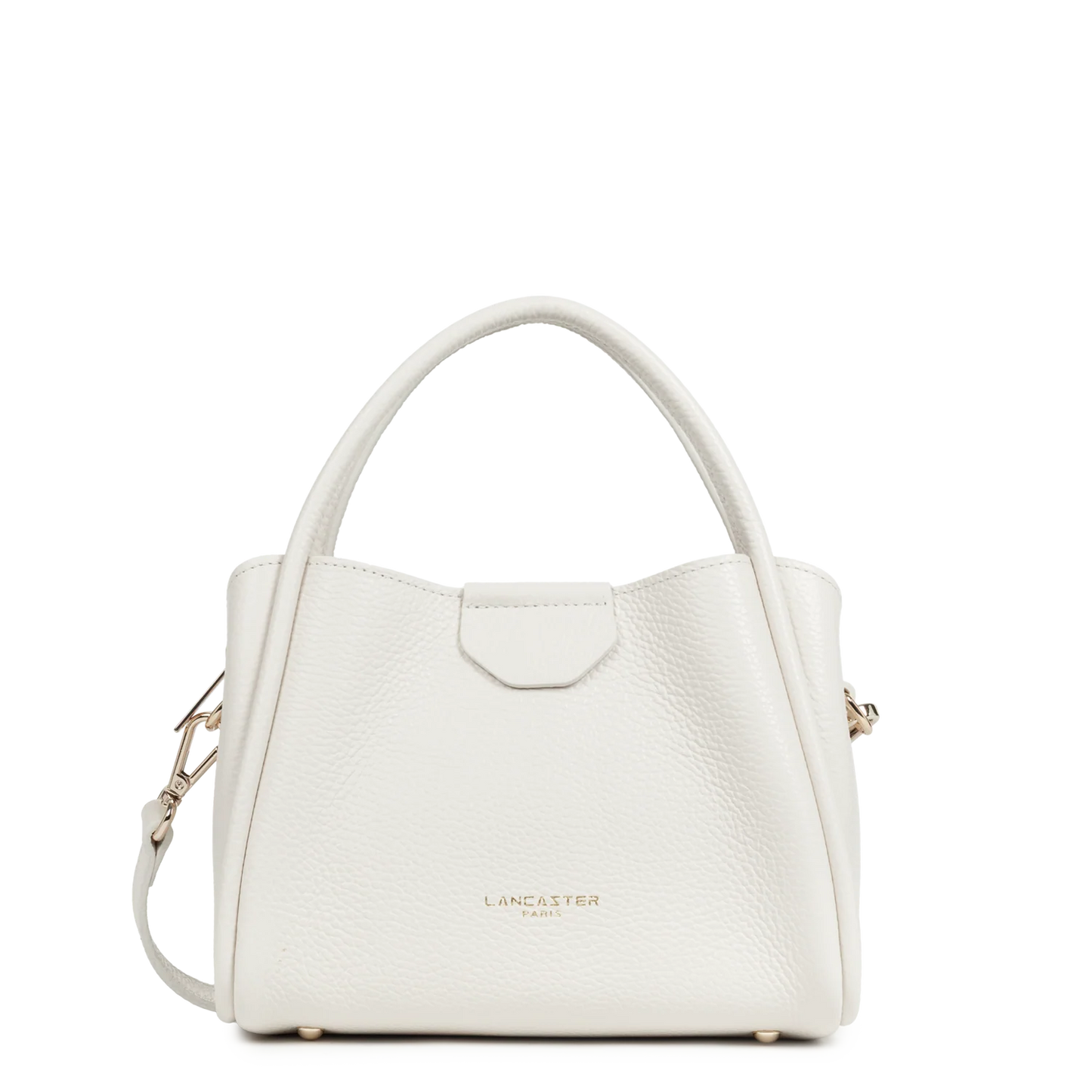Lancaster Petit Sac à Main Ida Double 470-83 ECRU