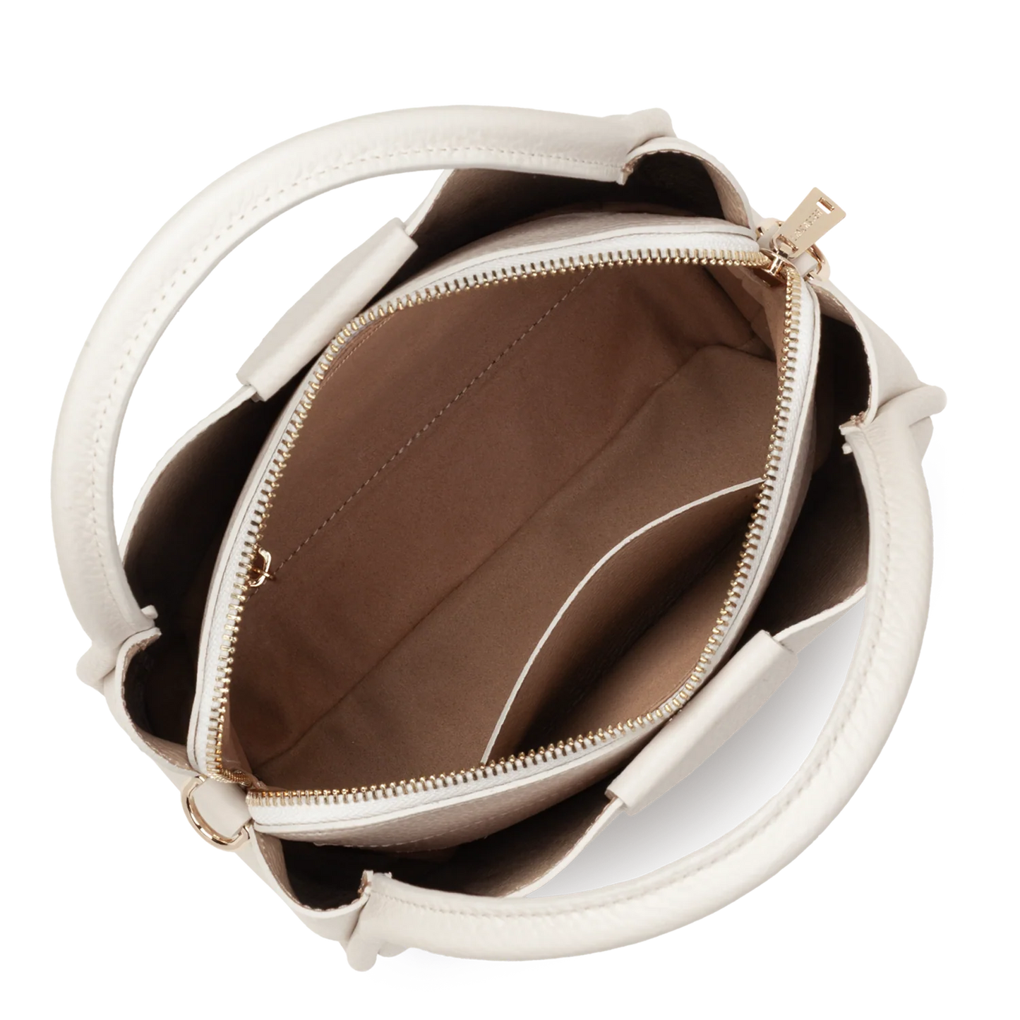 Lancaster Petit Sac à Main Ida Double 470-83 ECRU