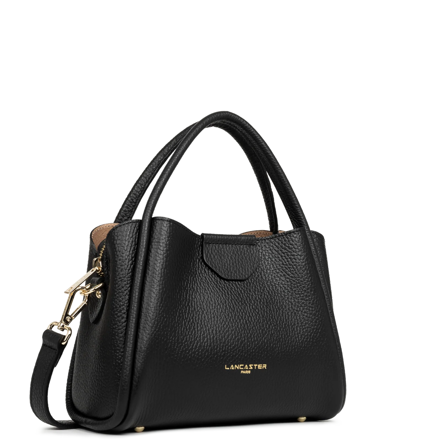 Lancaster Petit Sac à Main Ida Double 470-83 NOIR