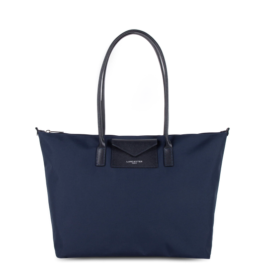 Lancaster Grand Sac Cabas Épaule Smart KBA 516-31 BLEUFONC