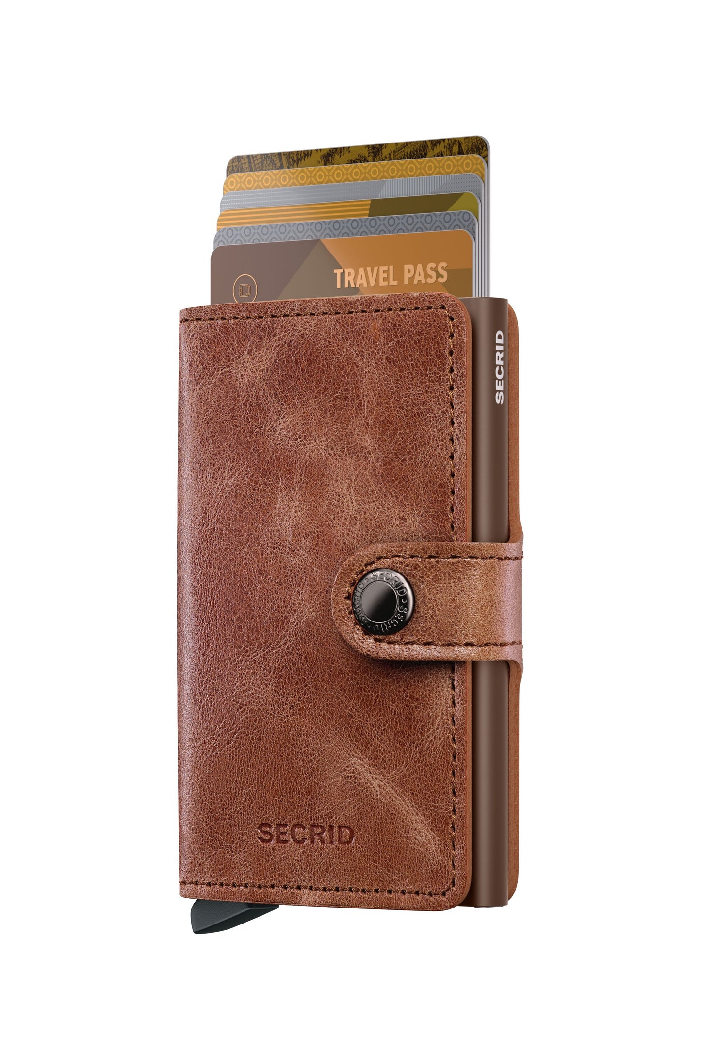 Secrid Miniwallet Vintage Cognac-Brown