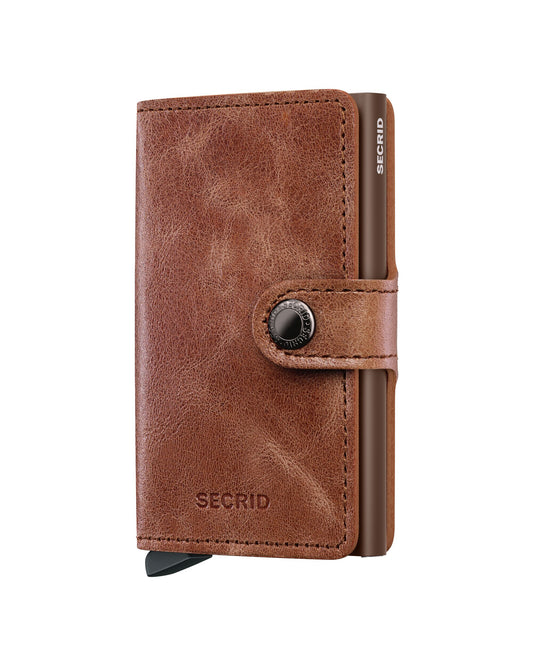 Secrid Miniwallet Vintage Cognac-Brown