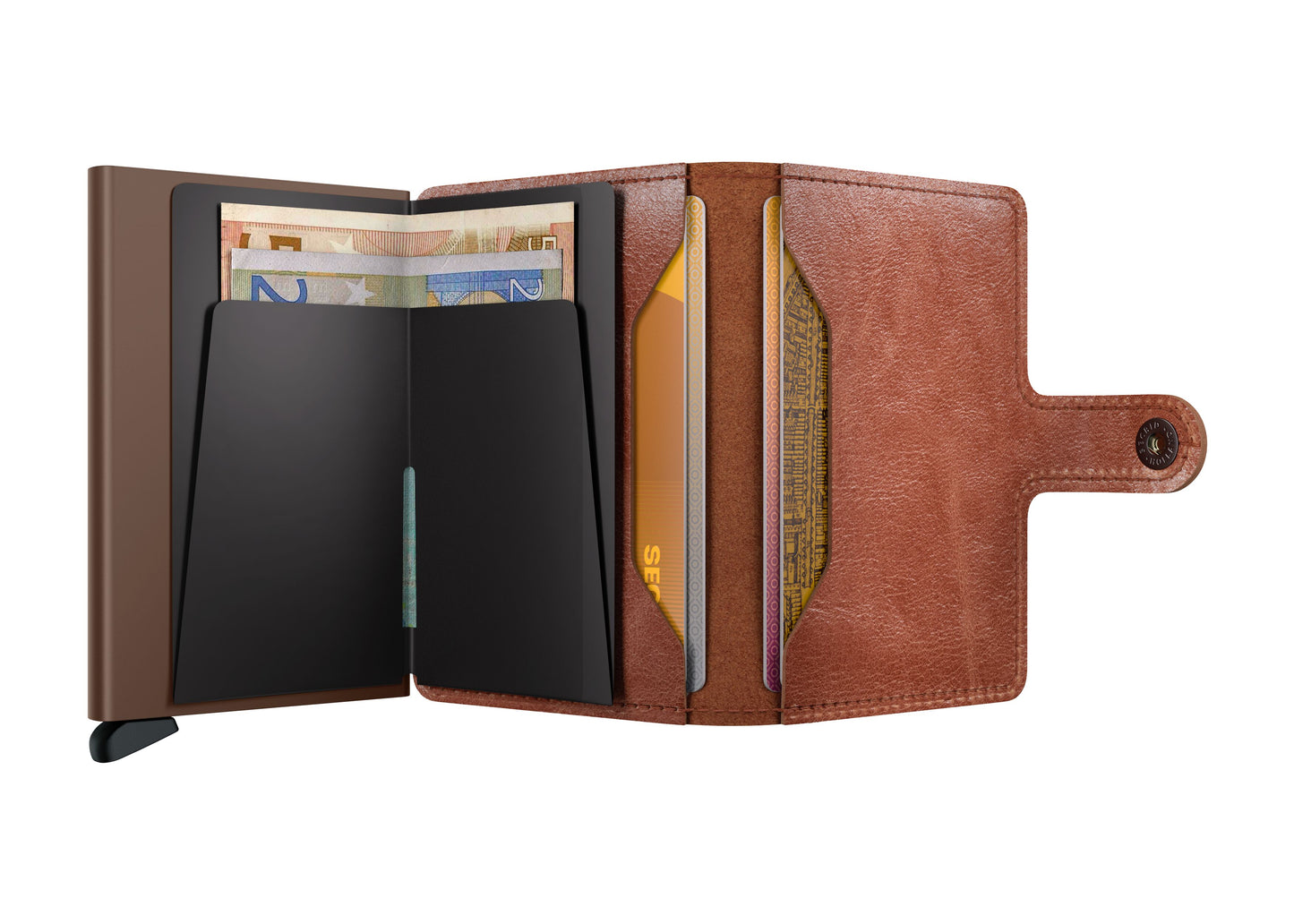 Secrid Miniwallet Vintage Cognac-Brown