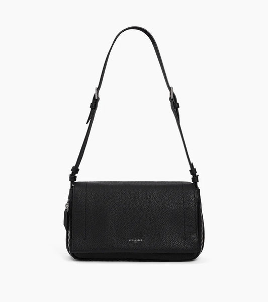 Le Tanneur Aurore Petit Sac Bandoulière Noir TAUR1200N01