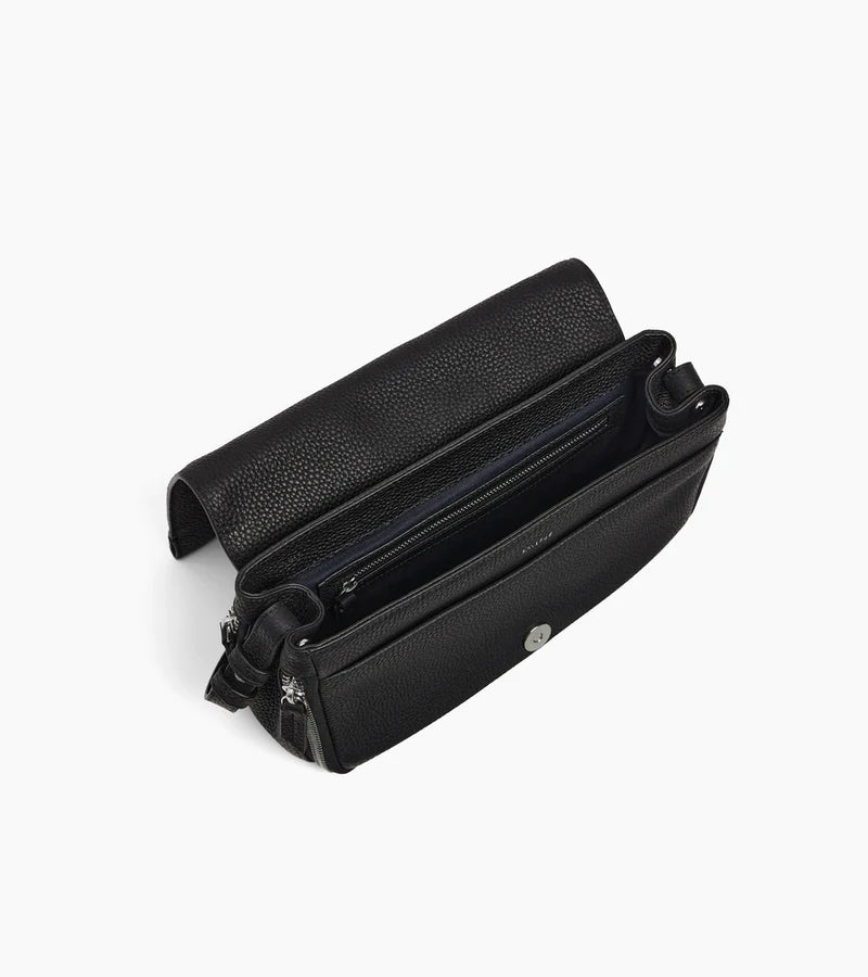 Le Tanneur Aurore Petit Sac Bandoulière Noir TAUR1200N01