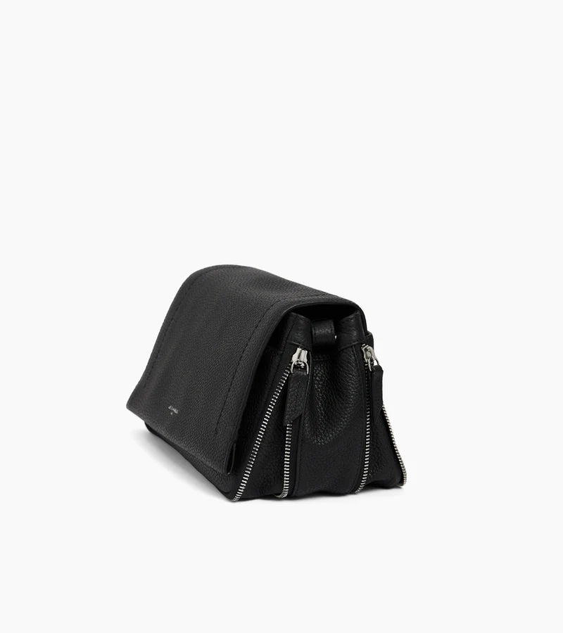 Le Tanneur Aurore Petit Sac Bandoulière Noir TAUR1200N01