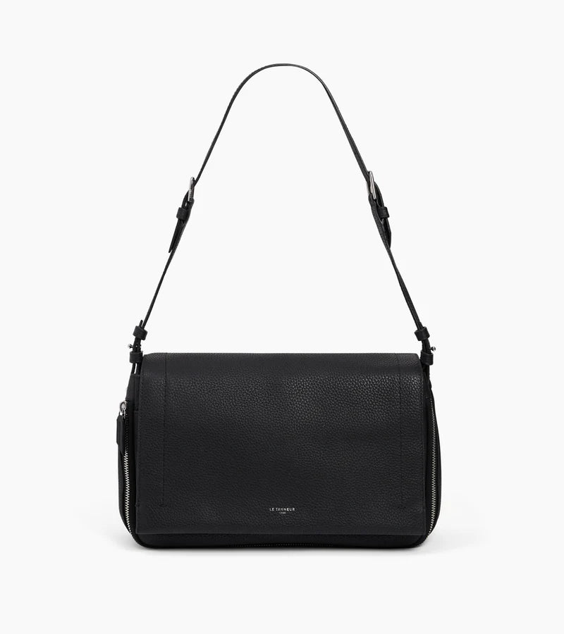 Le Tanneur Aurore Sac Bandoulière Noir TAUR1210N01