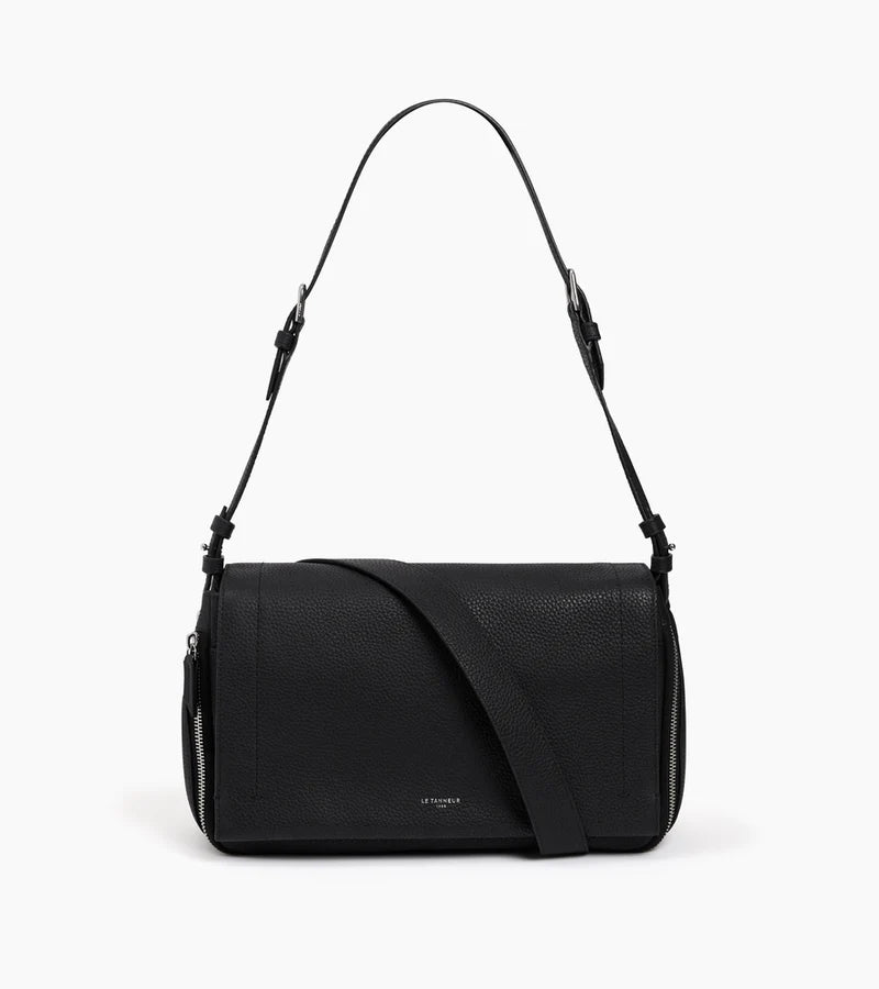 Le Tanneur Aurore Sac Bandoulière Noir TAUR1210N01