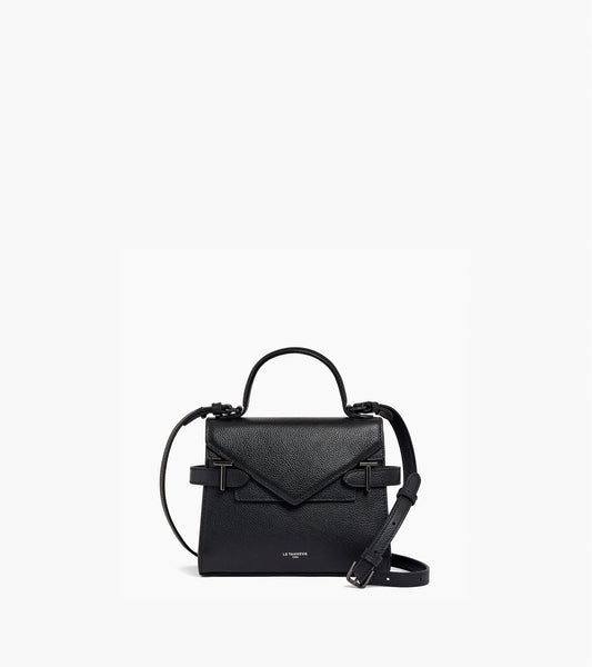 Le Tanneur Emilie Petit sac à main double rabat Noir TEMI1006N01