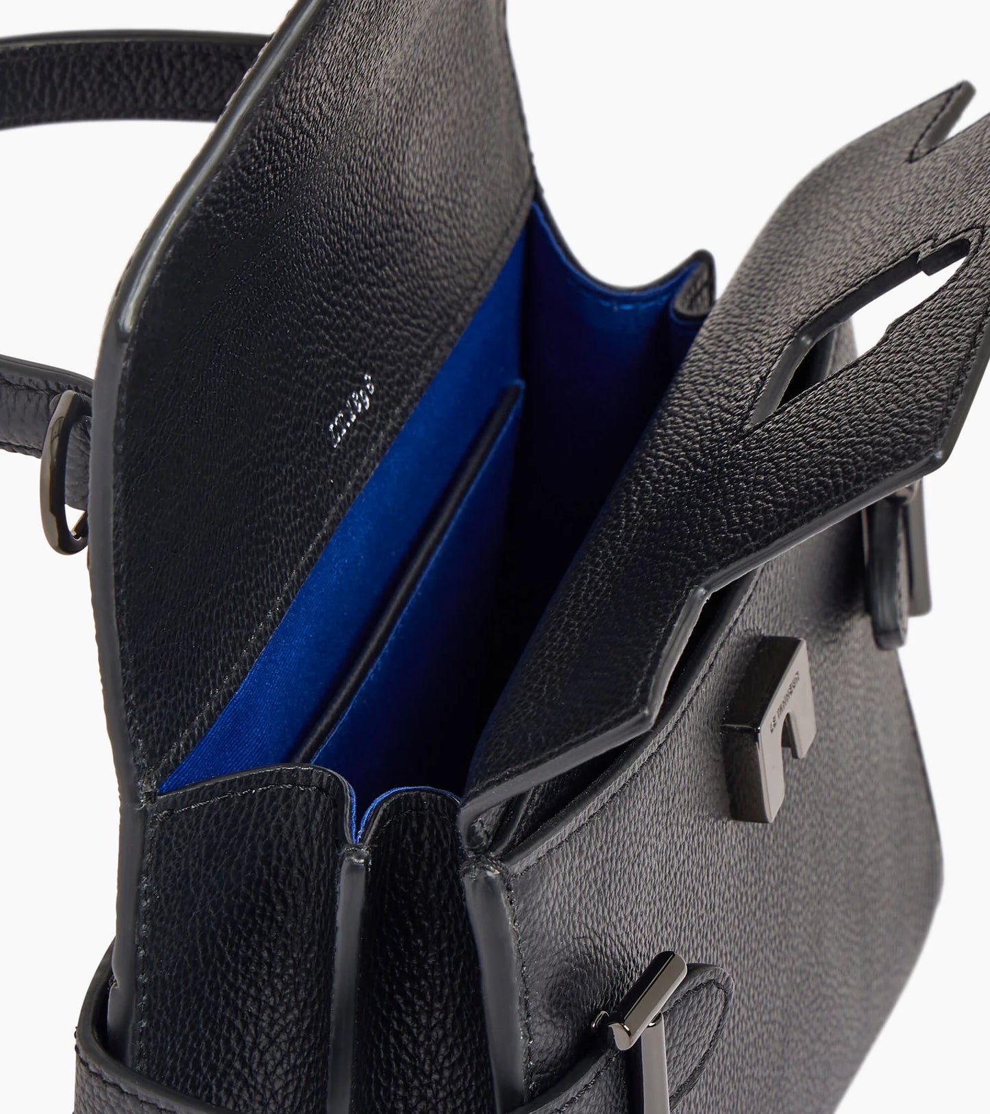 Le Tanneur Emilie Petit sac à main double rabat Noir TEMI1006N01