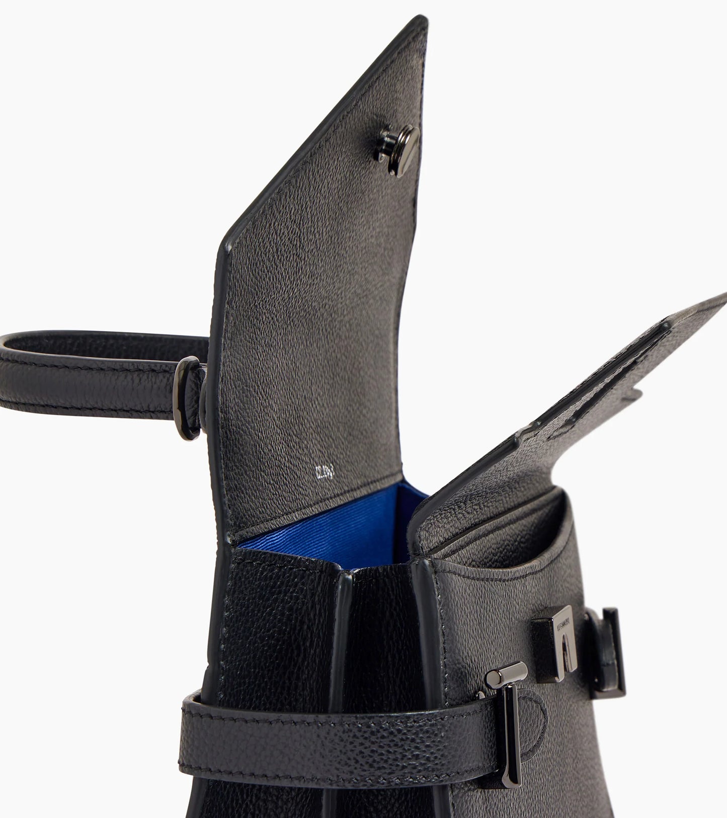 Le Tanneur Emilie Petit sac à main double rabat Noir TEMI1006N01