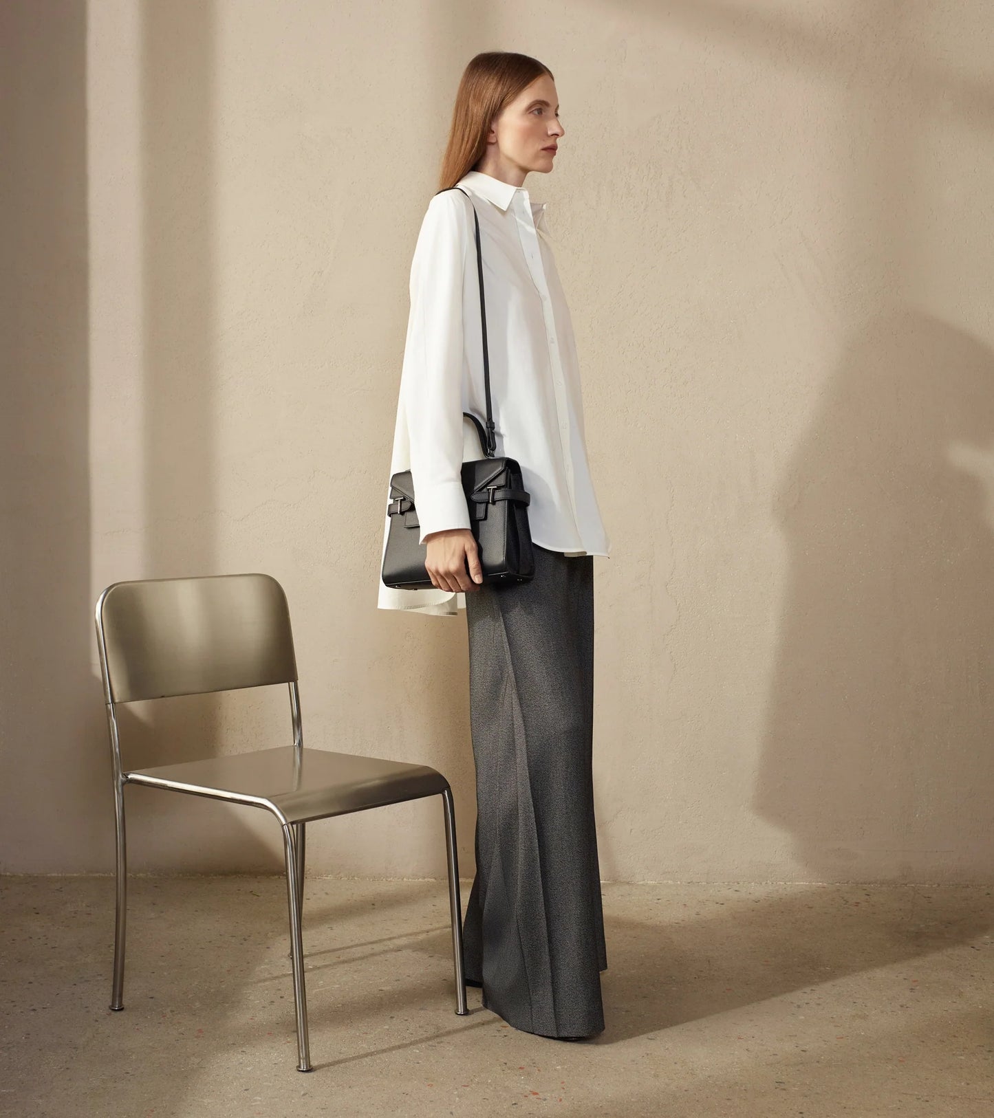 Le Tanneur Emilie Sac à main double rabat Noir TEMI1014N01