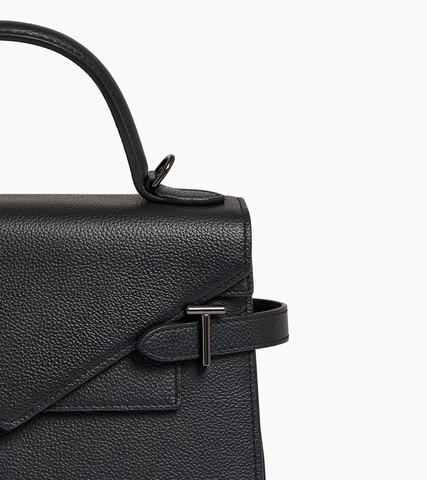 Le Tanneur Emilie Sac à main double rabat Noir TEMI1014N01