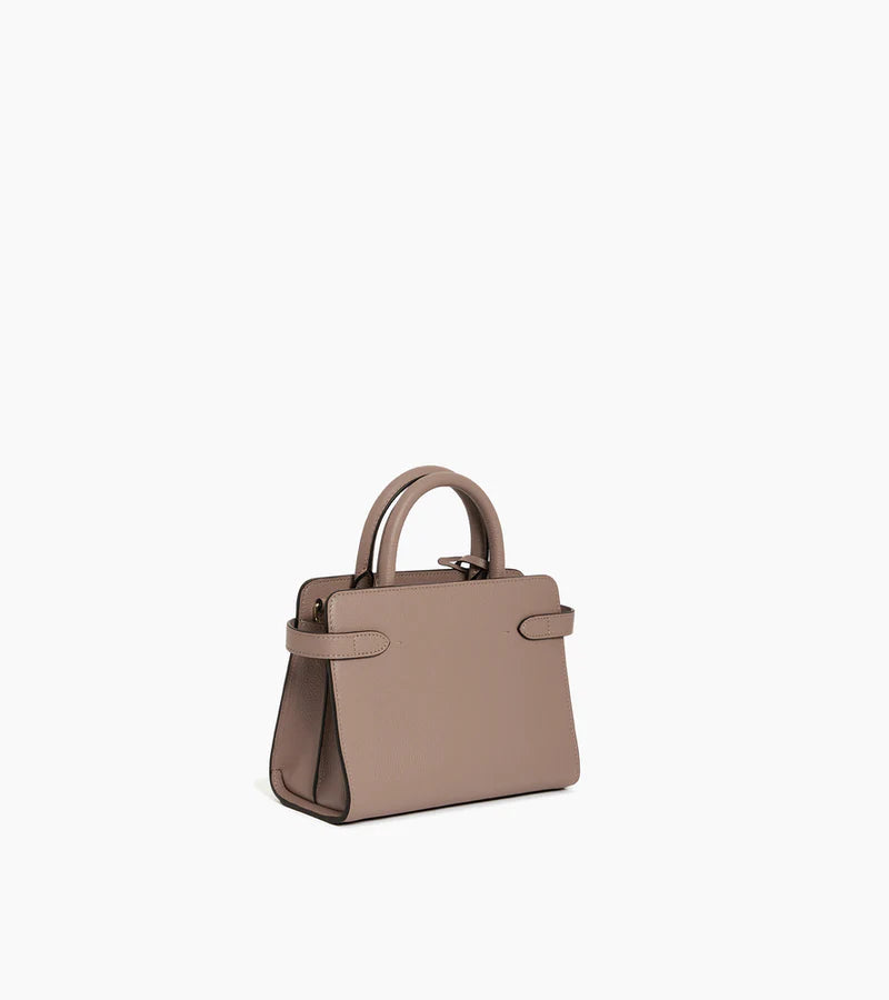 Le Tanneur Emilie Petit Sac à Main Gris de Parme TEMI1606S12
