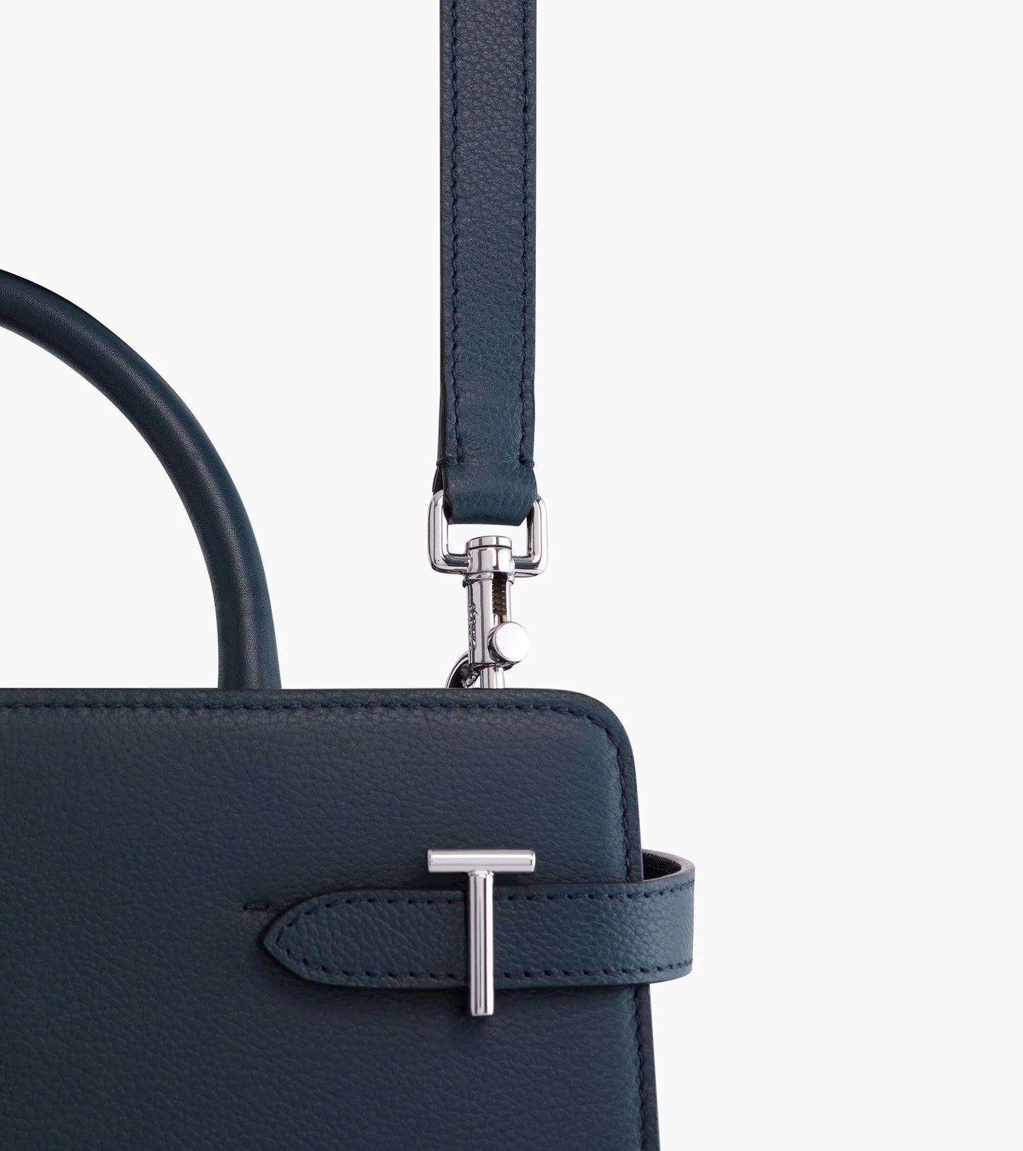 Le Tanneur Emilie Sac à Main Moyen Bleu Crépuscule TEMI1614B01