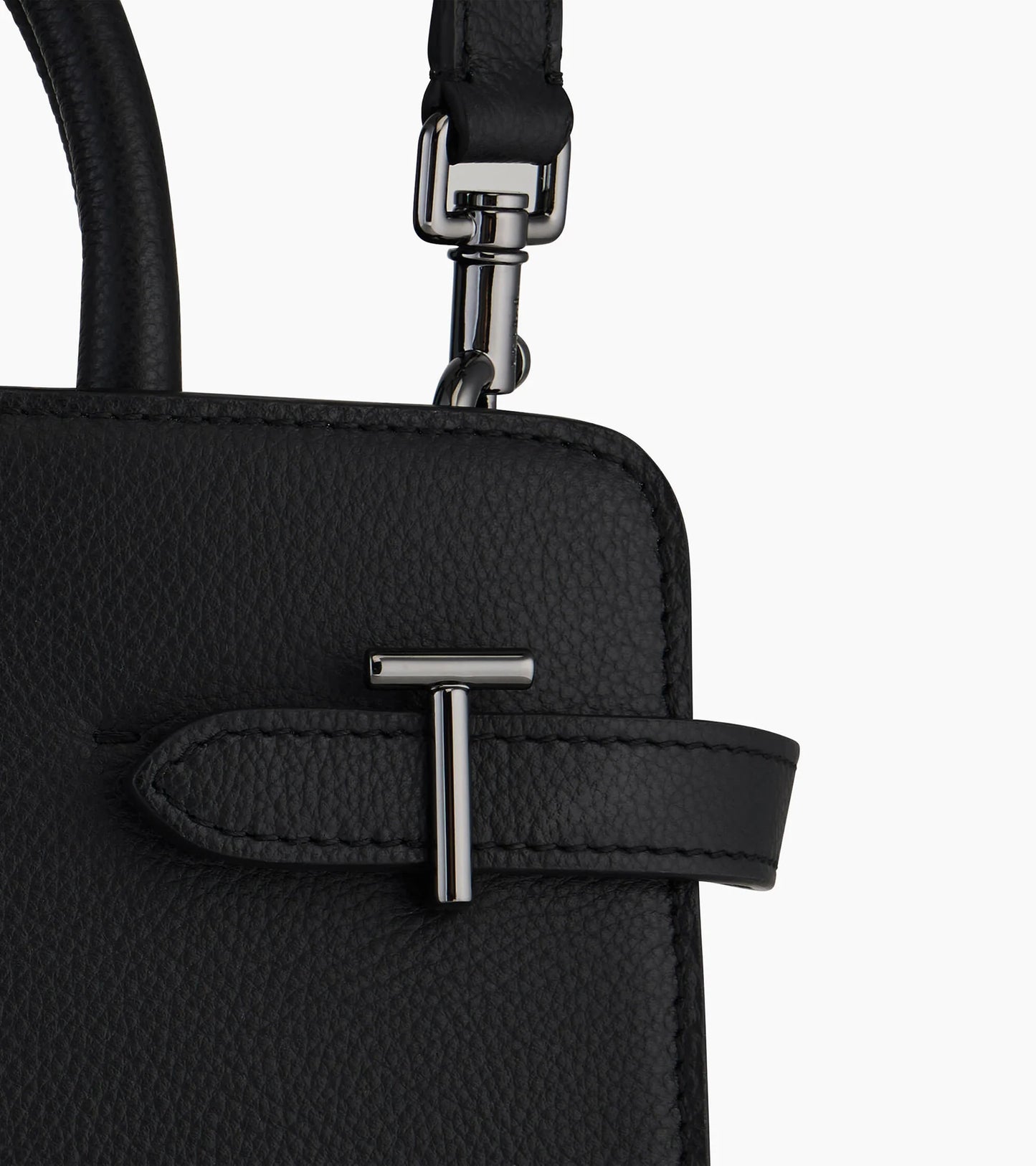 Le Tanneur Emilie Sac à Main Moyen Noir TEMI1614N01