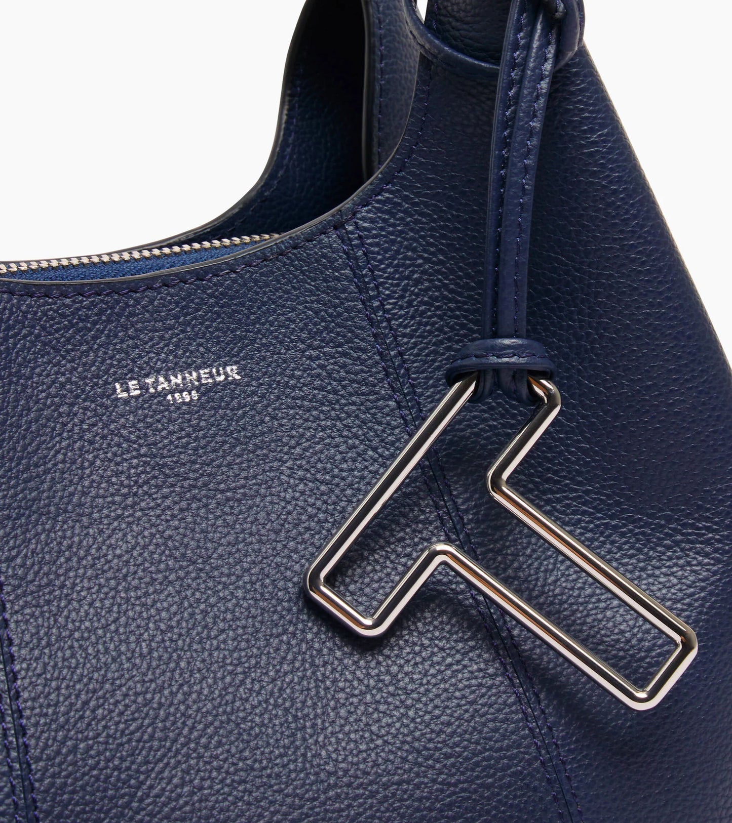 Le Tanneur Juliette Petit Sac à main Bleu Crépuscule TJET1000B01