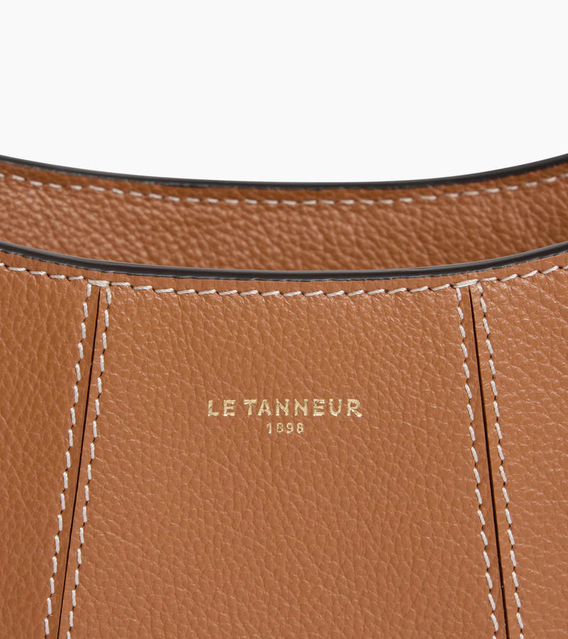 Le Tanneur Juliette Petit Sac demi-lune Marron Tan TJET1050G05