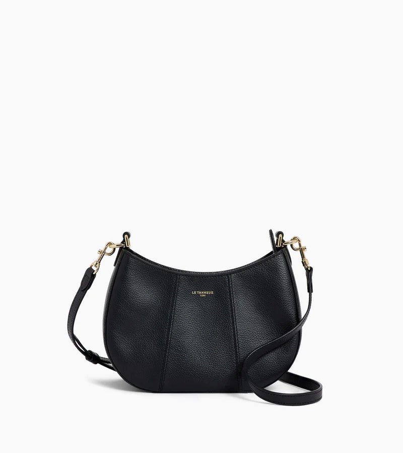 Le Tanneur Juliette Petit Sac demi-lune Noir TJET1050N01