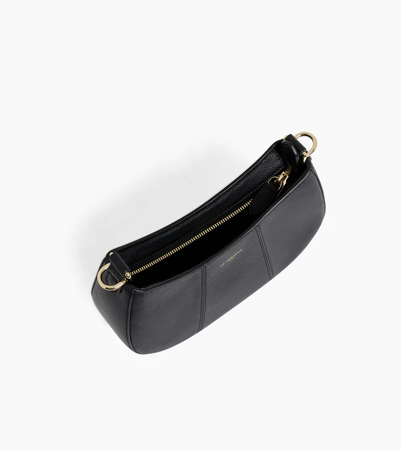 Le Tanneur Juliette Petit Sac demi-lune Noir TJET1050N01