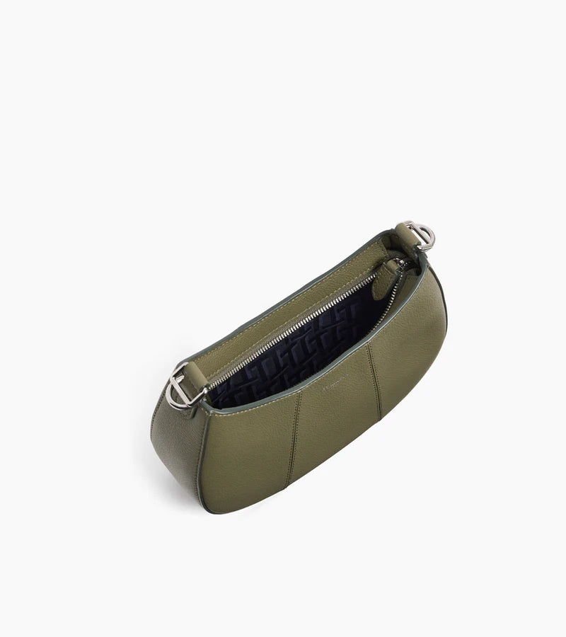 Le Tanneur Juliette Petit Sac demi-lune Vert Tilleul TJET1050V16